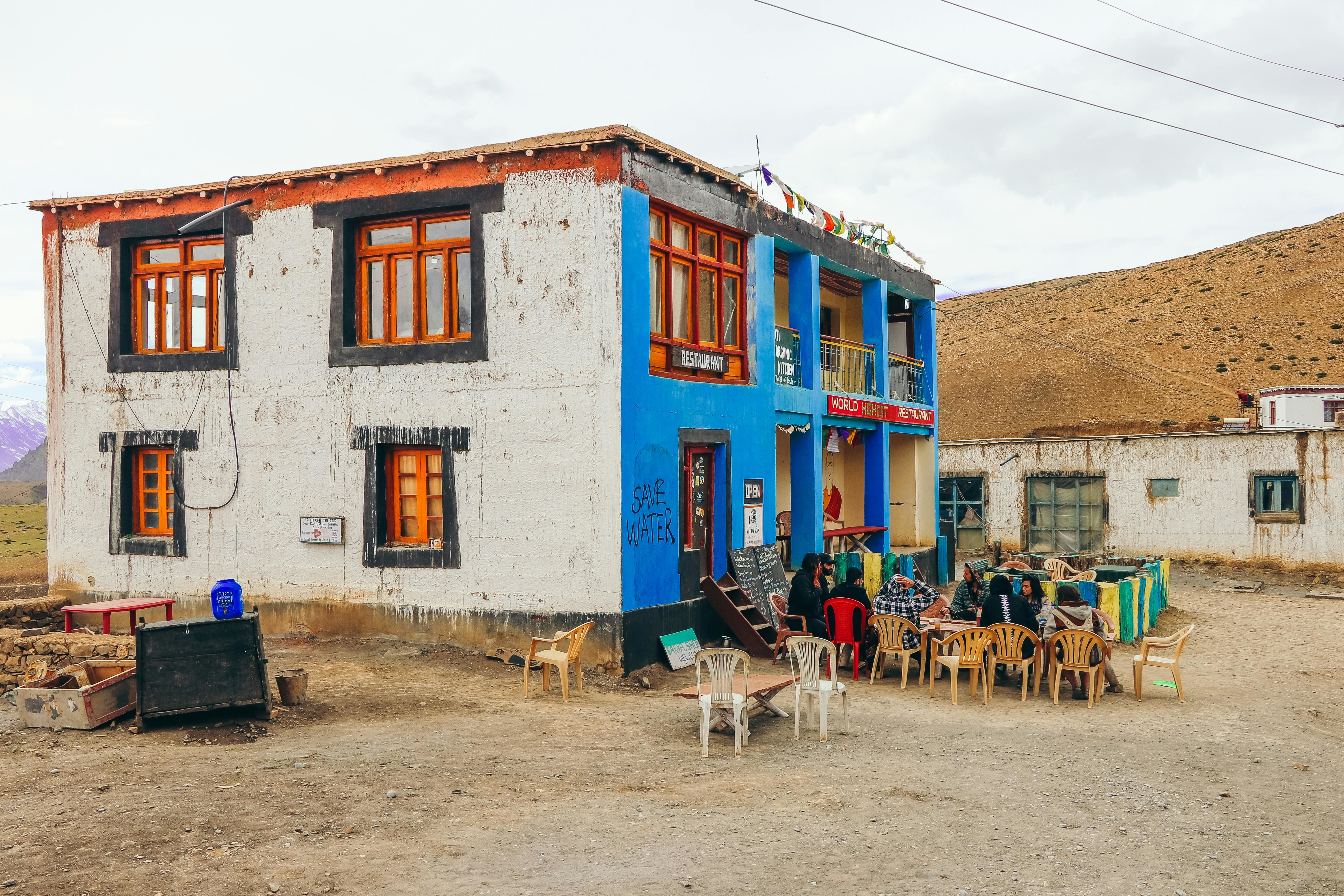 a cafe in komic village