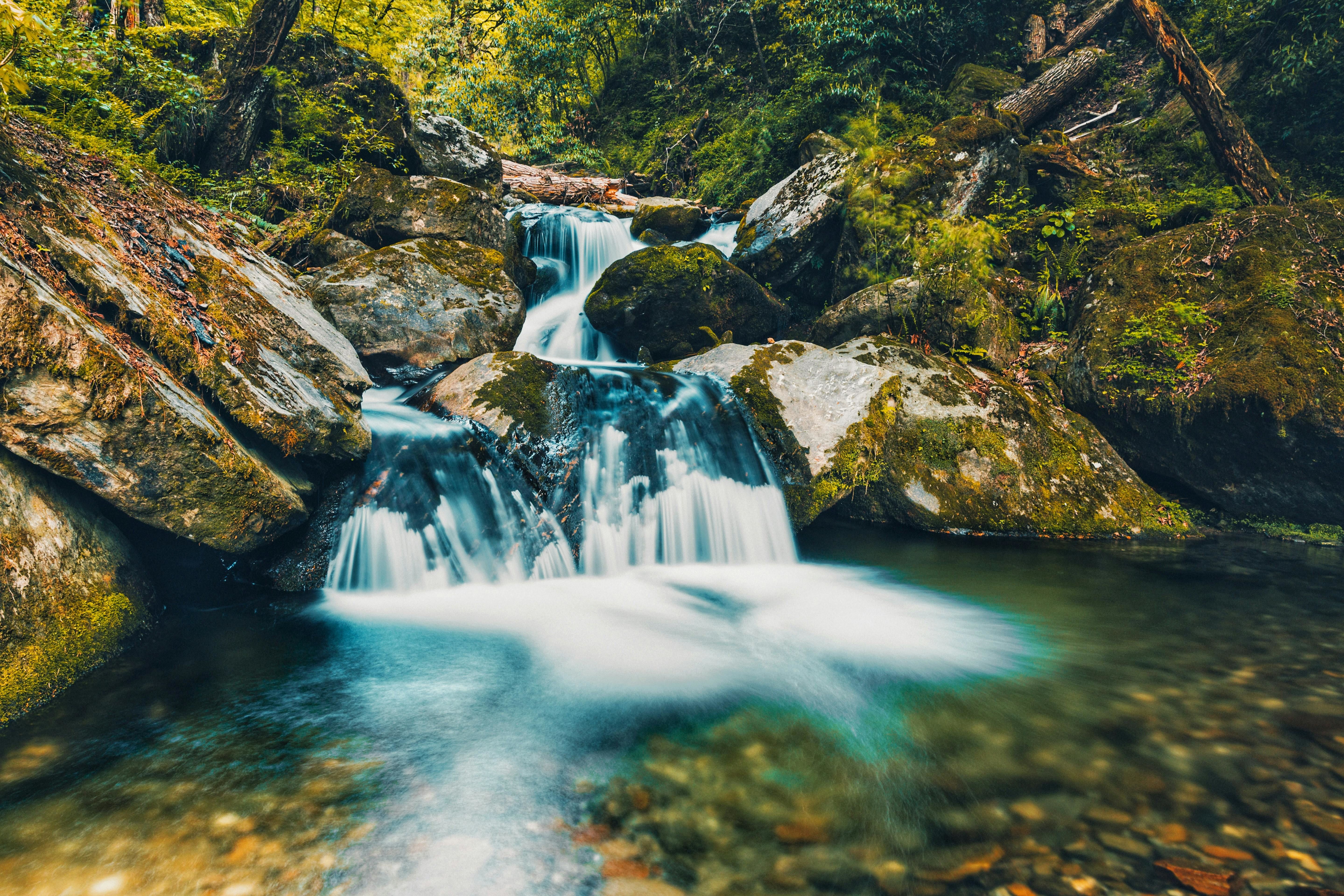 a waterfall in jibhi