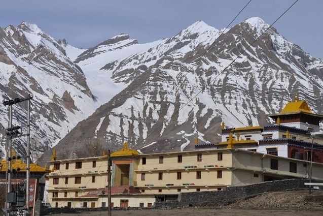 entrance of kungri monastery