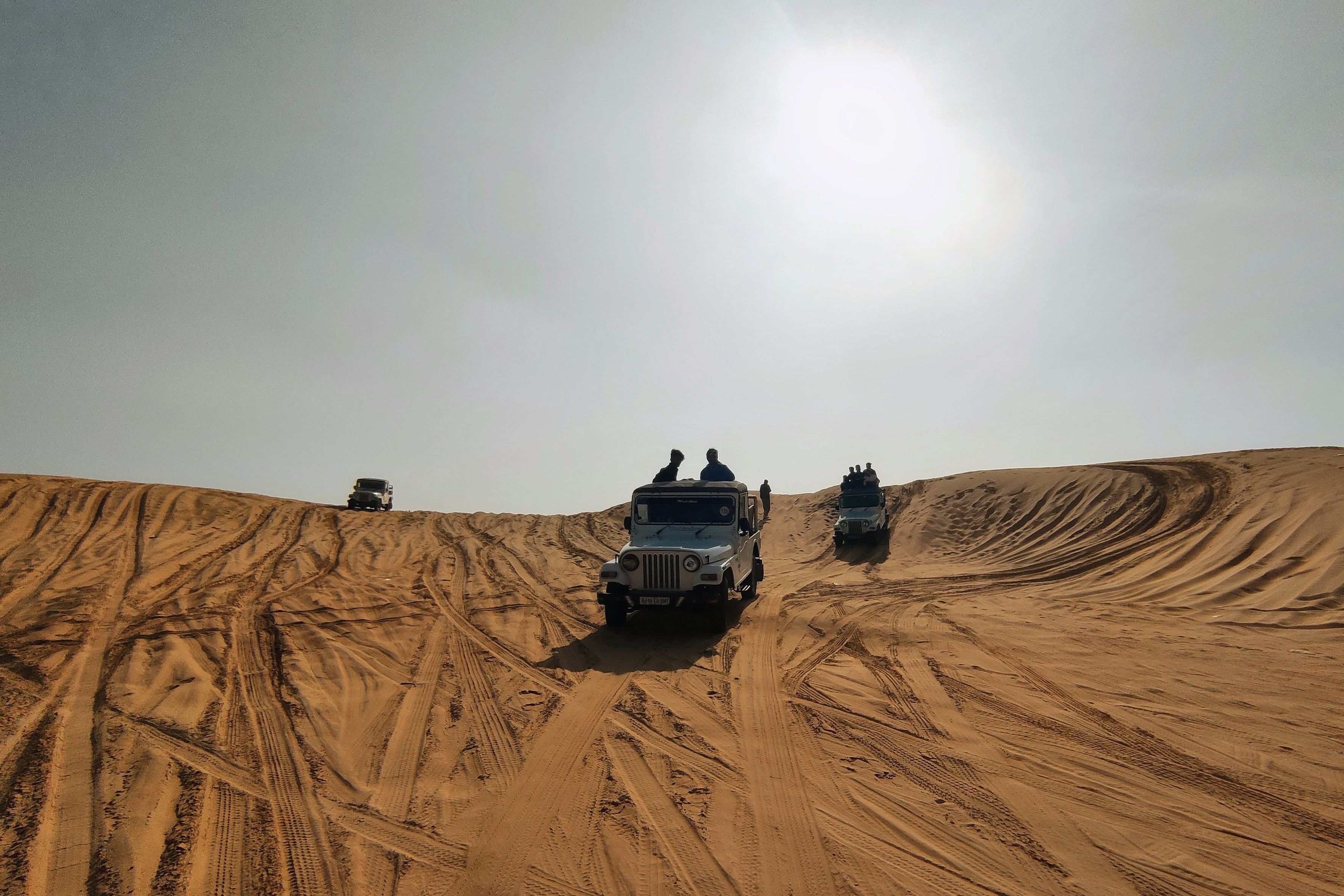 desert safari ride in sam in rajasthan