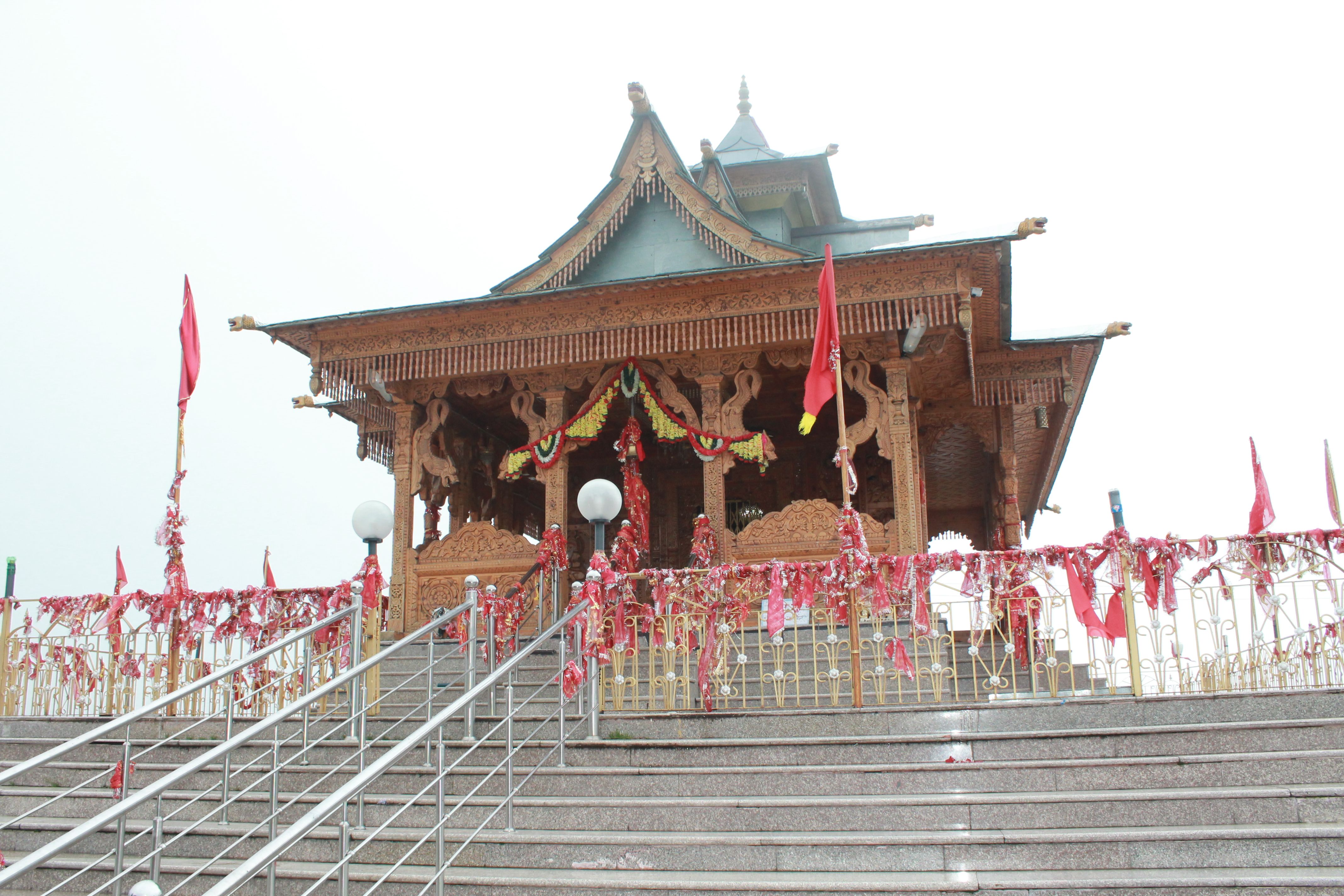 hatu temple at hatu peak near shimla