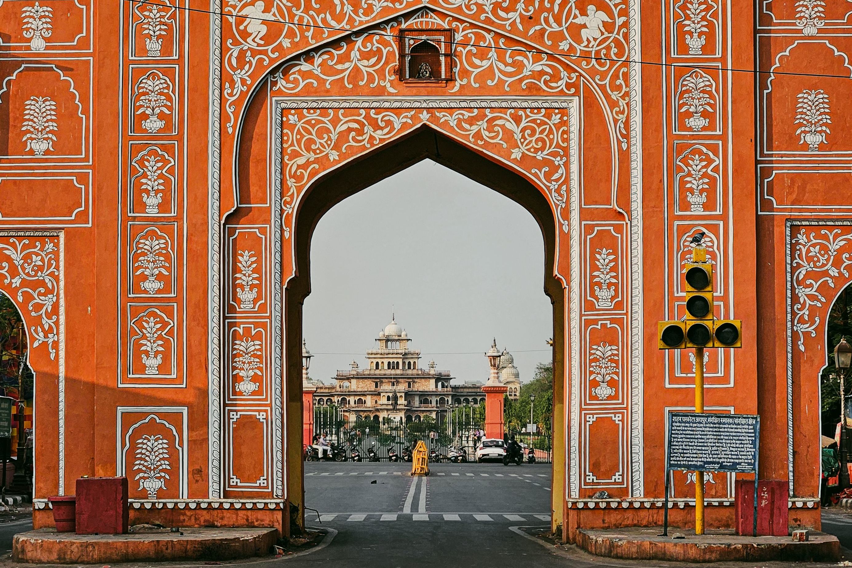historic jaipur city gate