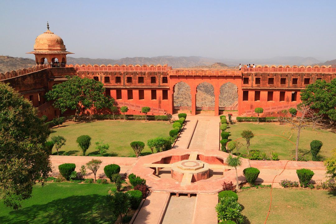 inside view of the jaigarh fort