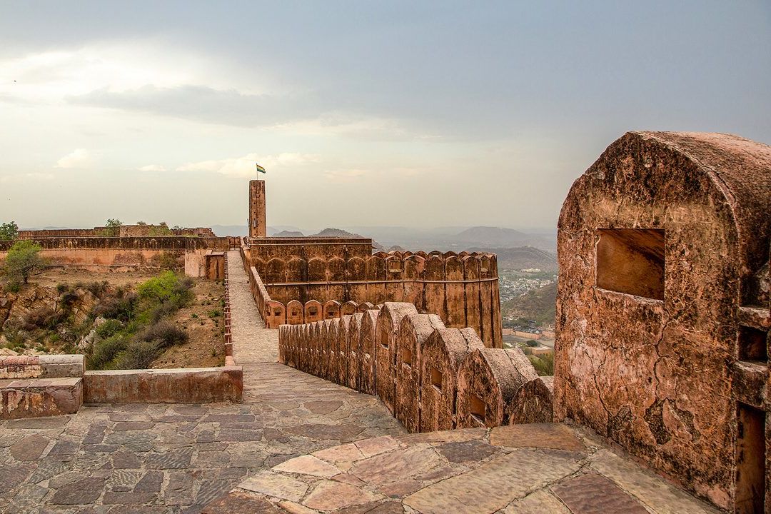 inside view of the jaigarh fort