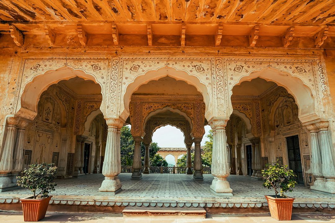 inside view of the jaigarh fort