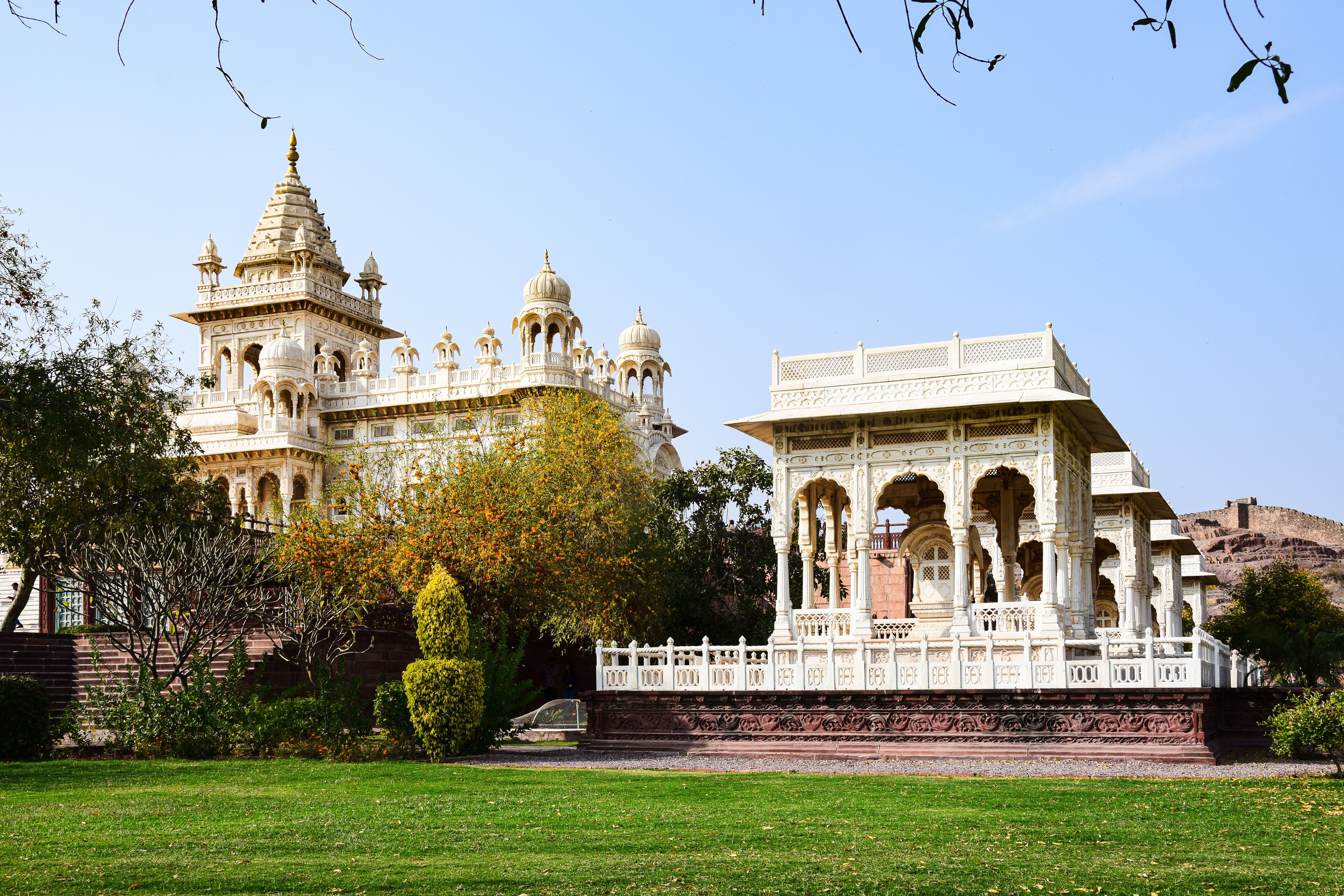 view of jaswant thada museum in jodhpur