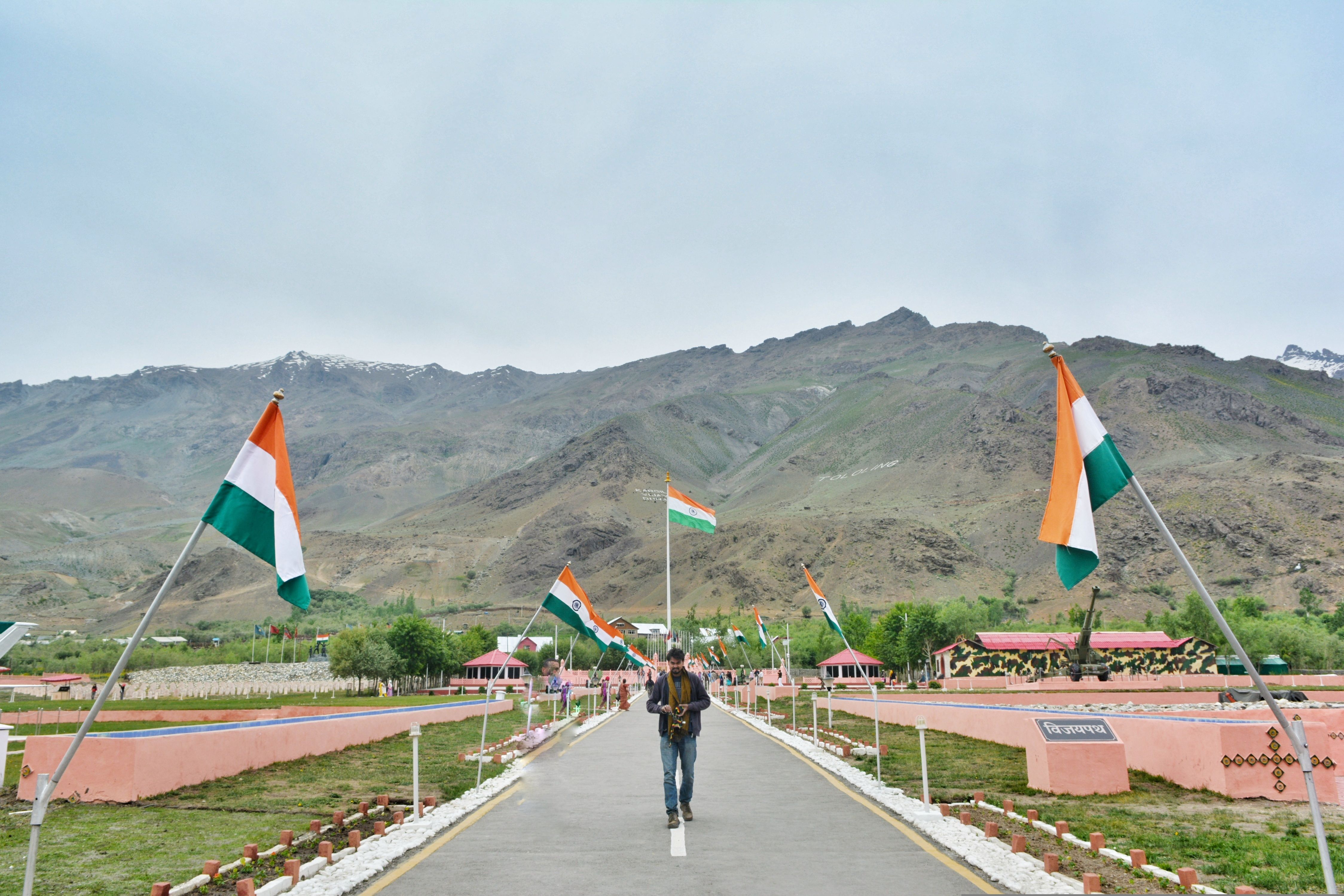 kargil war memorial under blue sky
