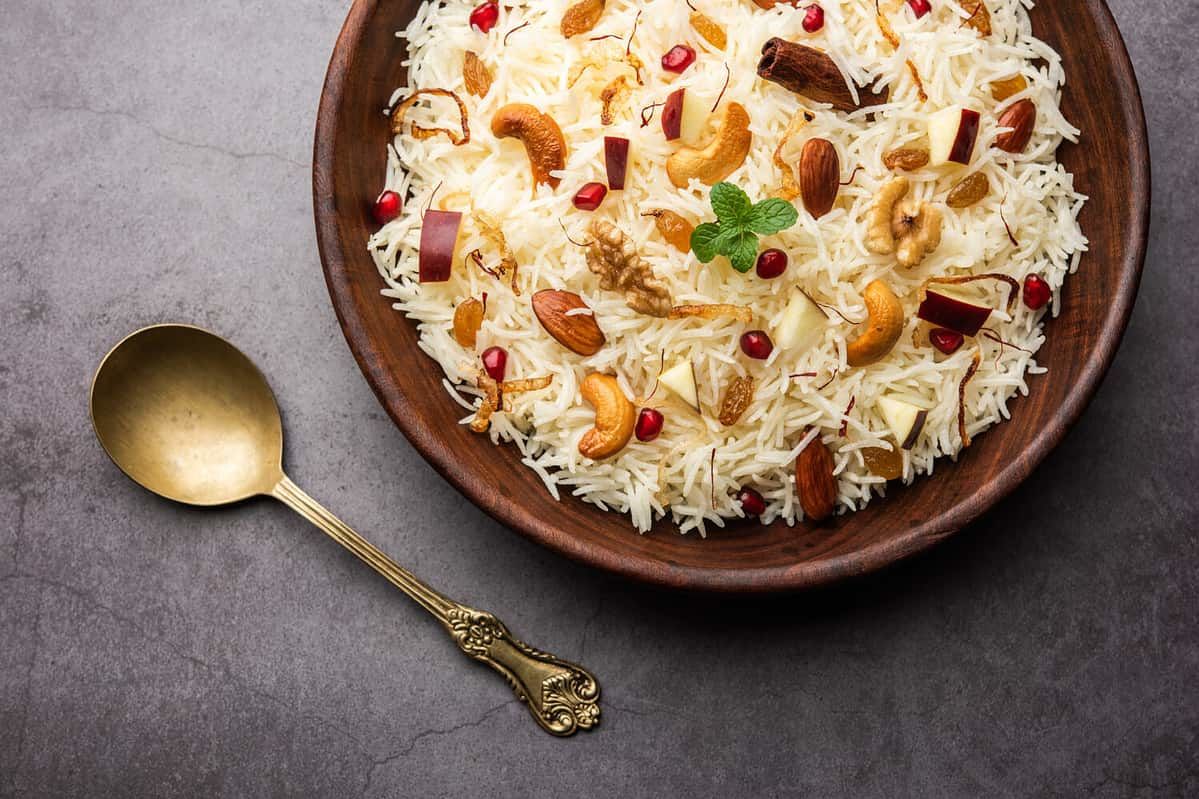 kashmiri pulao a traditional kashmiri cuisine