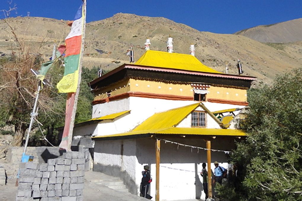 lhalung monastery in spiti valley
