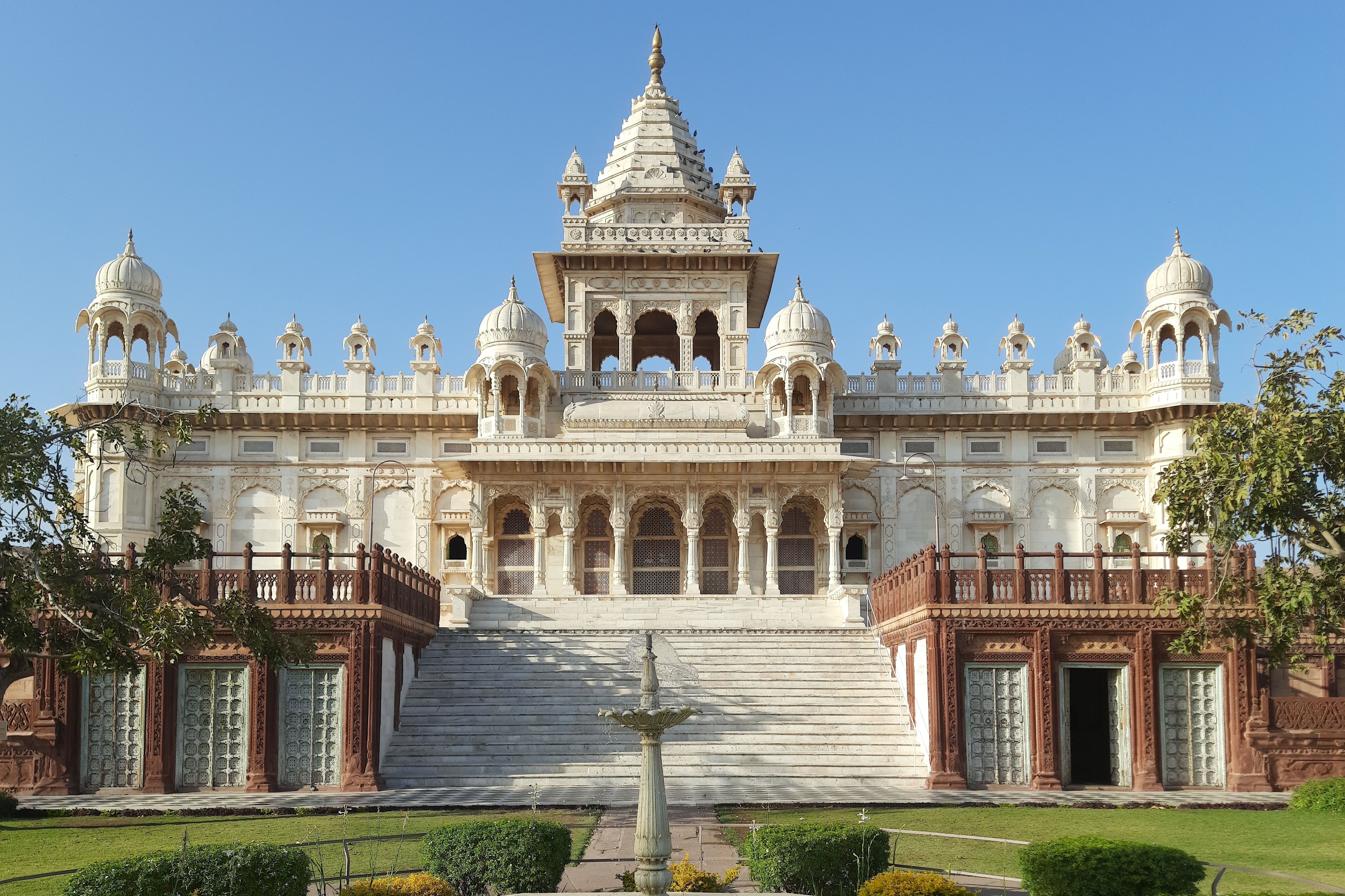 jaswant thada museum in jodhpur during daytime