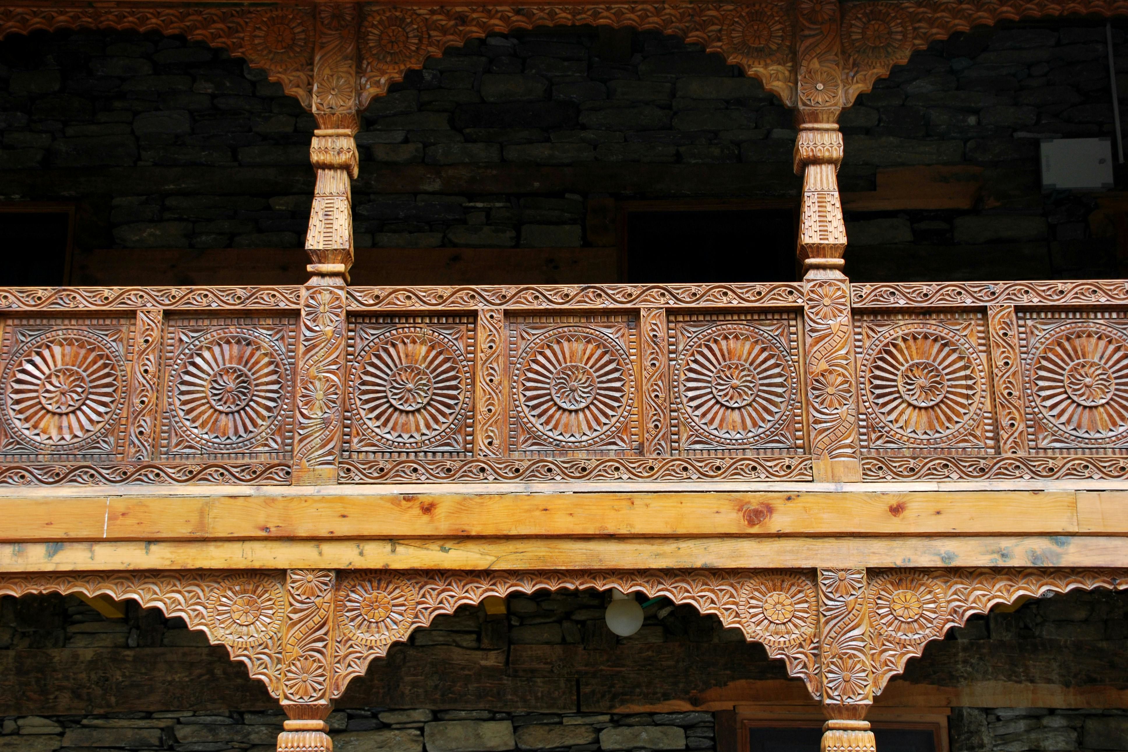 view of naggar castle in naggar town