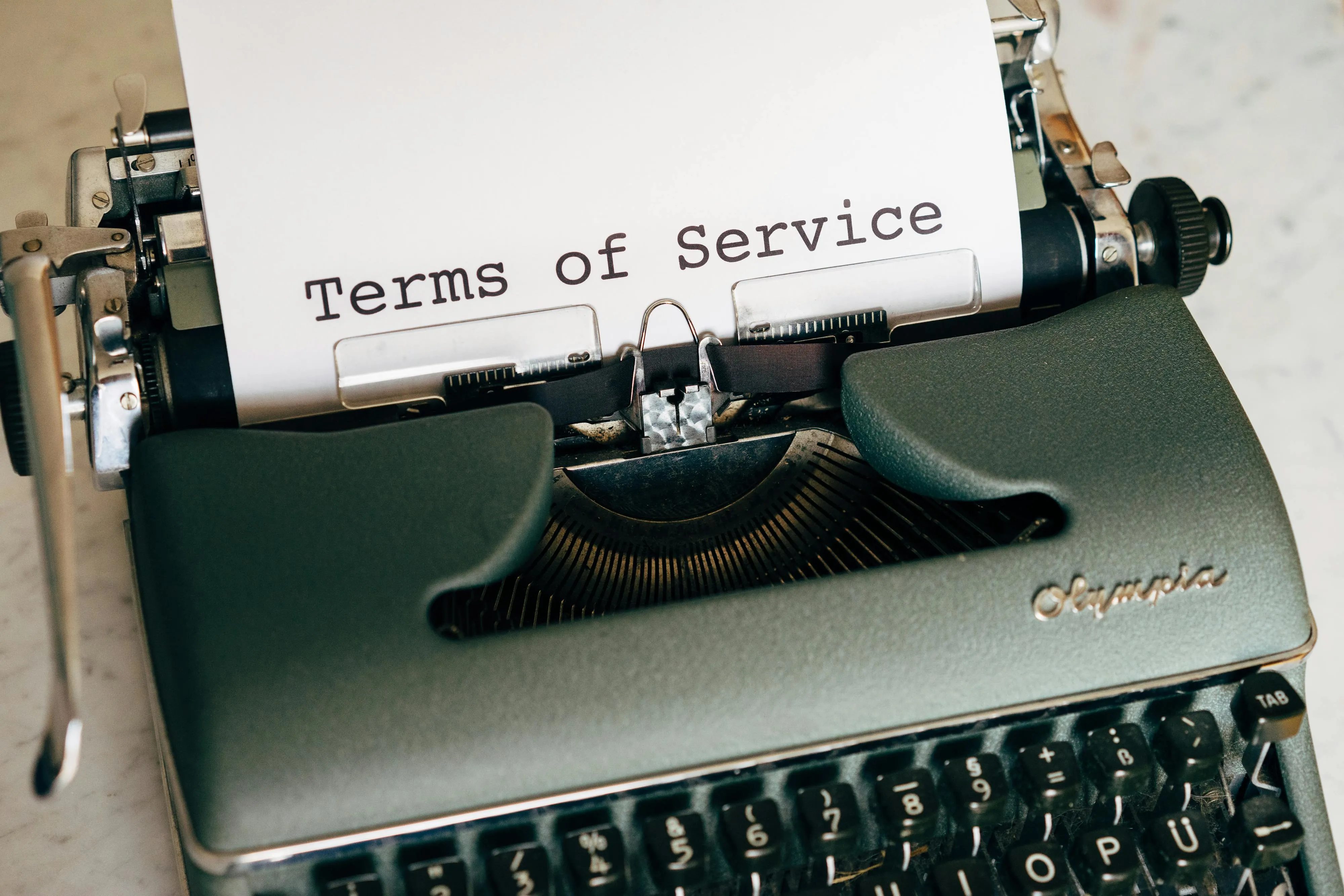 terms and conditions
