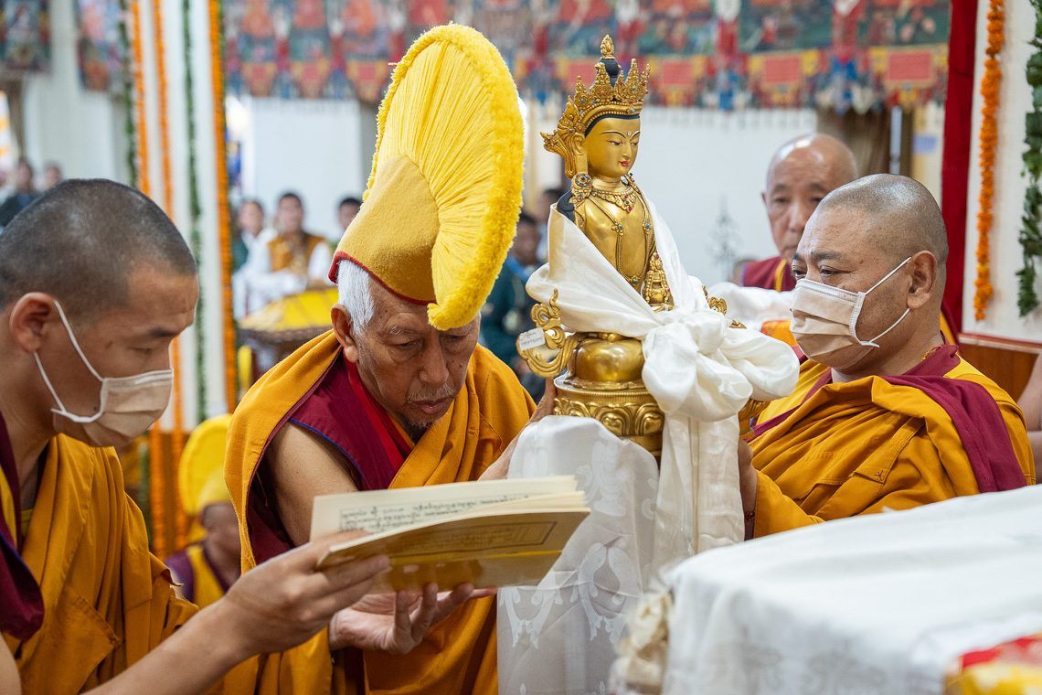 traditional offerings to his holiness