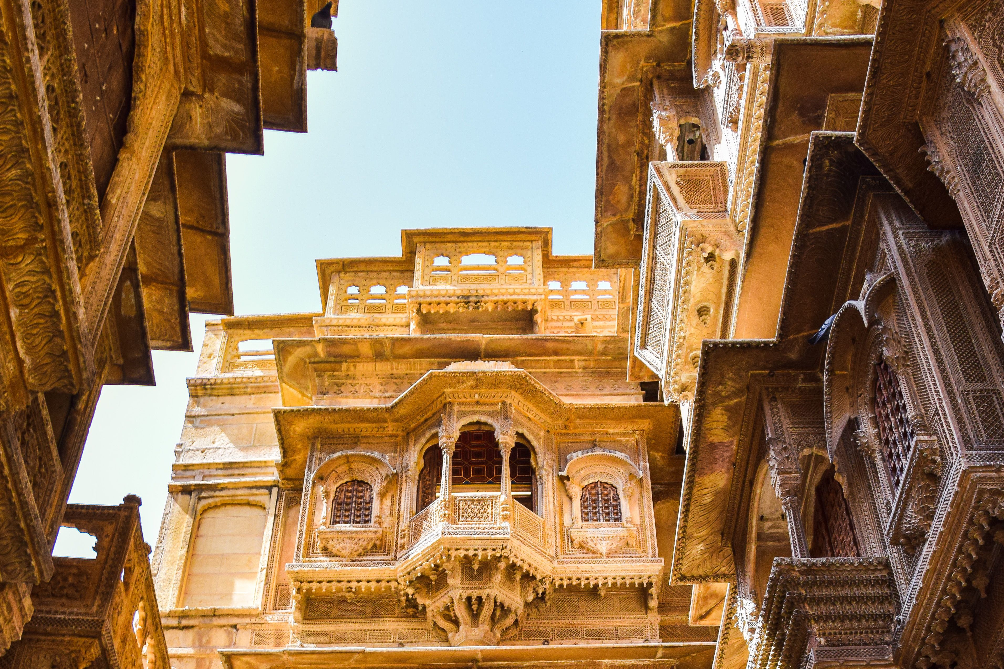 patwon ki haweli architecture in jaisalmer