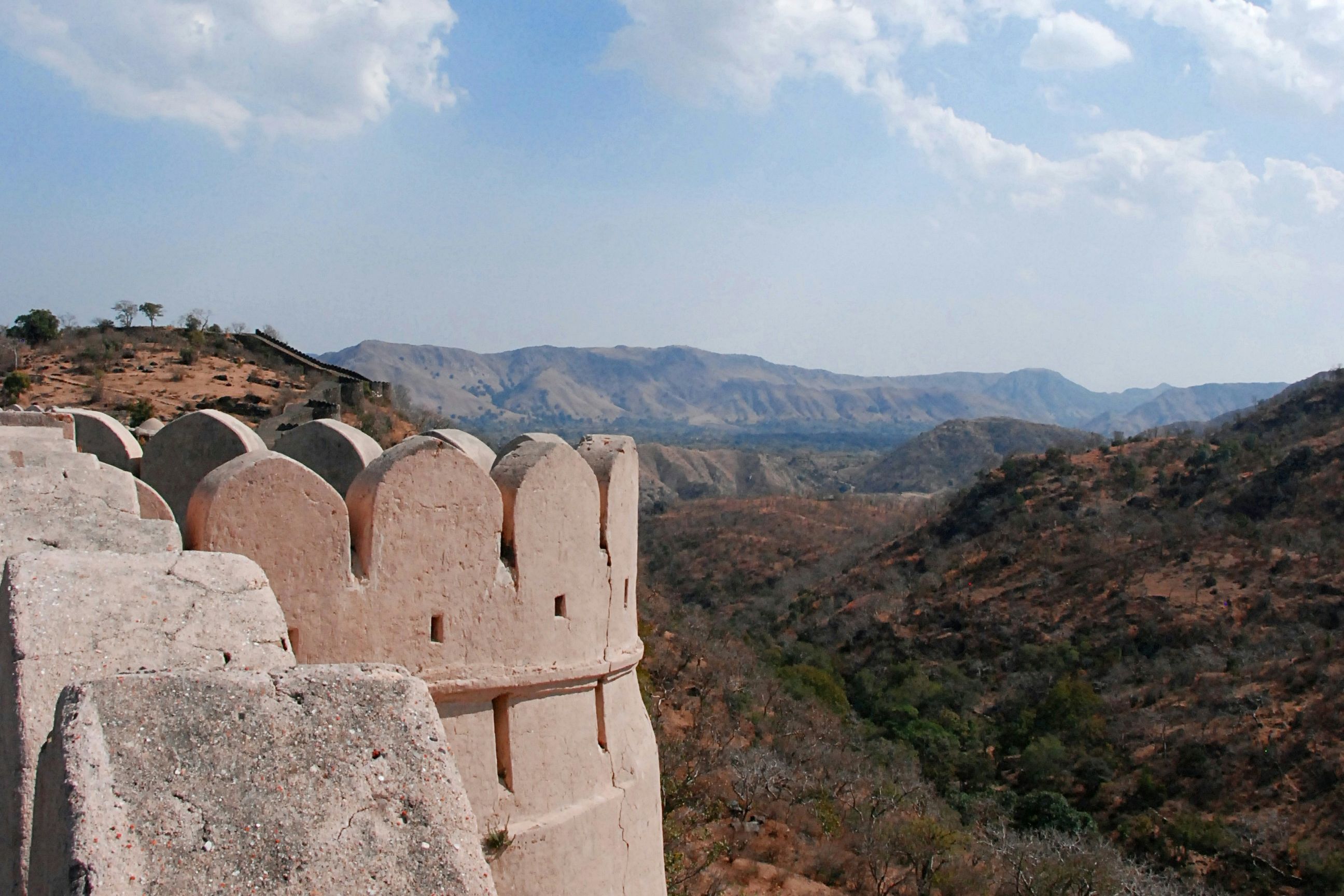view from kumbhalgarh fort