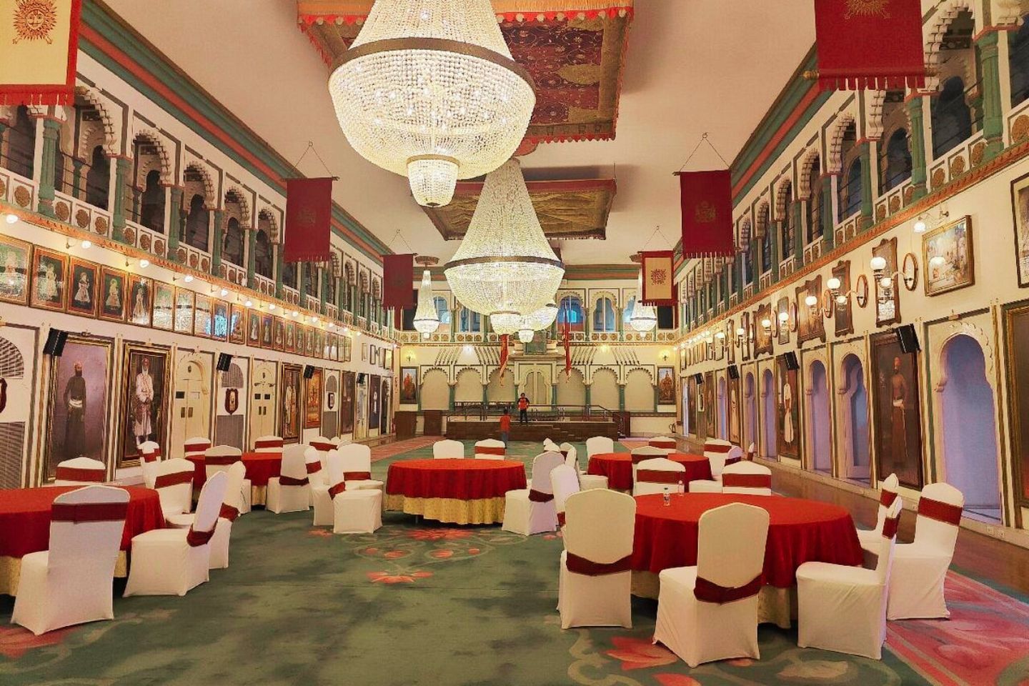 view of crystal gallery in udaipur
