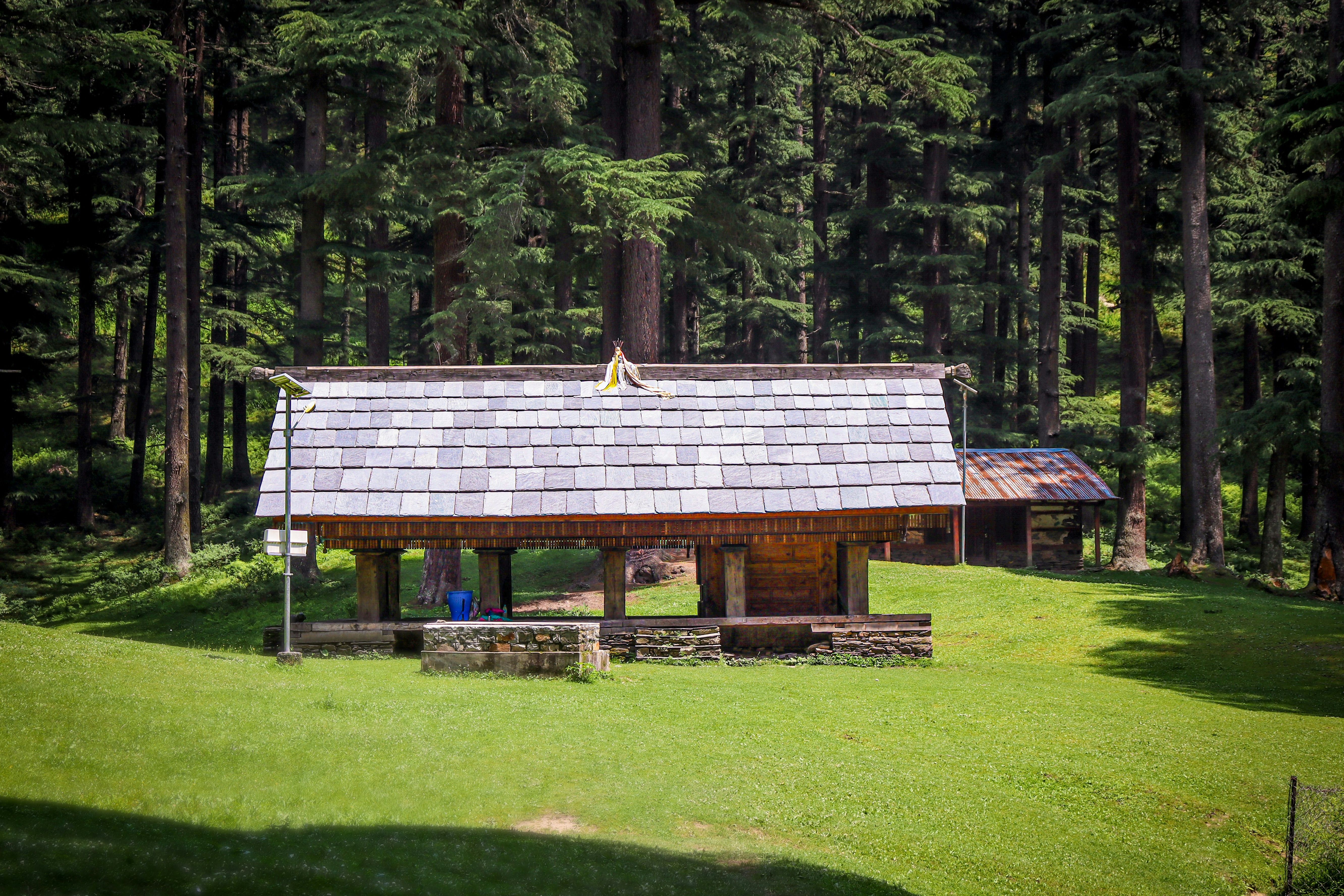 view of balo temple in jibhi